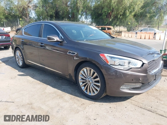2015 Kia K900 Luxury with VIN KNALW4D4XF6022834, listed as a IAAI auction lot 42582930 with 140,116 mi miles and . Bid and sale history available at DreamBid. Image 1.