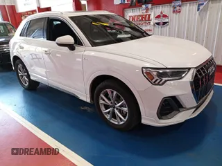 2023 Audi Q3 S line Premium with VIN WA1DECF35P1102382, listed as a IAAI auction lot 42734185 with 35,393 mi miles and . Bid and sale history available at DreamBid. Image 15.