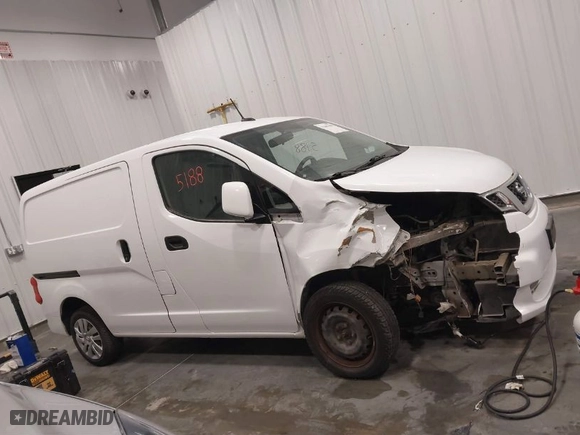 2020 Nissan NV200 Compact Cargo S with VIN 3N6CM0KN7LK707214, listed as a IAAI auction lot 41485188 with 136,015 mi miles. Bid and sale history available at carsss.com. Image 13.