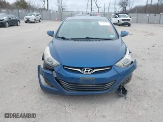 2014 Hyundai Elantra SE with VIN KMHDH4AEXEU039606, listed as a IAAI auction lot 41726852 with 43,717 mi miles. Bid and sale history available at carsss.com. Image 12.