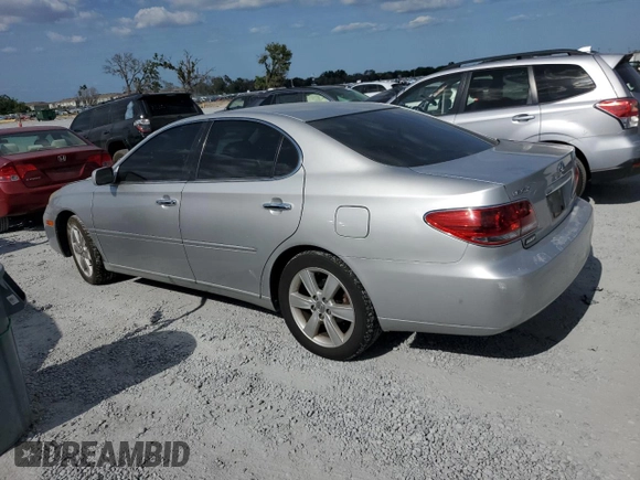 2005 Lexus ES 330 with VIN JTHBA30G555142034, listed as a Copart auction lot 54656975 with 196,718 mi miles and Salvage Title. Bid and sale history available at carsss.com. Image 2.