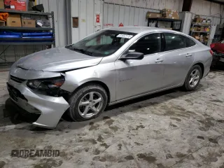 2016 Chevrolet Malibu LS with VIN 1G1ZB5ST6GF235086, listed as a Copart auction lot 41852175 with 63,377 mi miles and Salvage Title. Bid and sale history available at carsss.com. Image 1.