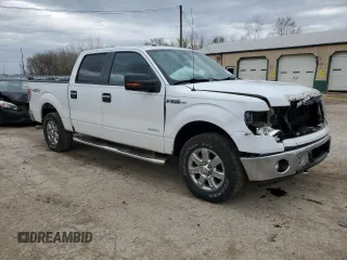 2013 Ford F-150 XL with VIN 1FTFW1ET8DFA58698, listed as a Copart auction lot 51851825 with 160,580 mi miles and Salvage Title. Bid and sale history available at carsss.com. Image 4.