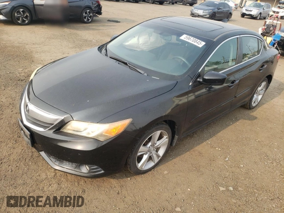 2013 Acura ILX Technology with VIN 19VDE1F7XDE010201, listed as a Copart auction lot 59670845 with 132,139 mi miles and Salvage title. Bid and sale history available at DreamBid. Image 1.