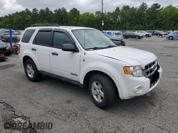 2008 Ford Escape Hybrid with VIN 1FMCU59H28KE18899, listed as a Copart auction lot 57796785 with 100,145 mi miles and Clean title. Bid and sale history available at DreamBid. Image 4.