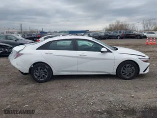 2024 Hyundai Elantra SEL with VIN KMHLM4DG6RU732392, listed as a IAAI auction lot 40746608 with 8,331 mi miles. Bid and sale history available at carsss.com. Image 13.