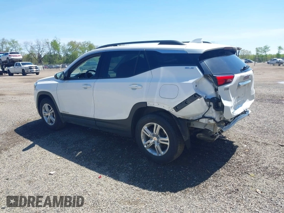 2019 GMC Terrain SLE with VIN 3GKALMEV7KL367026, listed as a IAAI auction lot 42151982 with 64,388 mi miles. Bid and sale history available at carsss.com. Image 3.