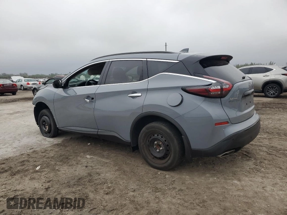 2023 Nissan Murano SV z VIN 5N1AZ2BJ0PC138069, wystawiony jako Copart lot #41884095 z przebiegiem 15 443 mil mil oraz Szkoda całkowita • Salvage title. Historia ofert i sprzedaży dostępna na DreamBid. Obrazek 2.