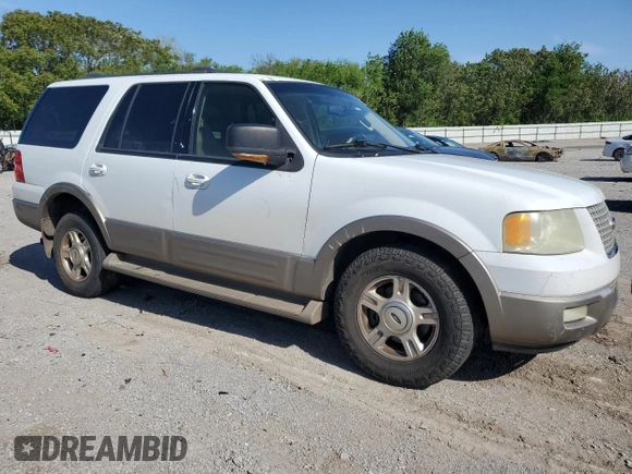 2003 Ford Expedition Eddie Bauer с VIN 1FMPU17L33LC58553, выставлен на аукционе Copart как лот 54033035 с пробегом 280 930 миль миль и Списание • Salvage title. История ставок и продаж доступна на DreamBid. Изображение 4.