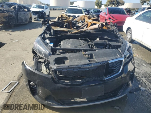 2020 Kia Sorento EX V6 with VIN 5XYPH4A57LG640259, listed as a Copart auction lot 45347645 with 0 mi miles and Non Repairable. Bid and sale history available at carsss.com. Image 5.