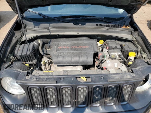 2017 Jeep Renegade Trailhawk z VIN ZACCJBCB2HPF40362, wystawiony jako Copart lot #58470555 z przebiegiem 157 832 mil mil oraz Czysty tytuł • Clean title. Historia ofert i sprzedaży dostępna na DreamBid. Obrazek 12.