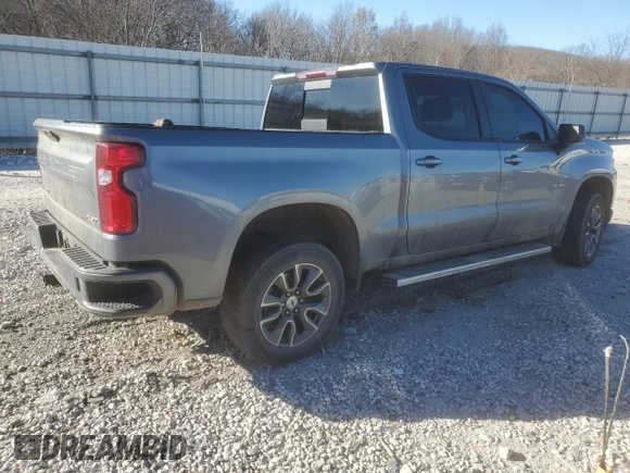 2021 Chevrolet Silverado 1500 RST with VIN 3GCUYEET5MG157891, listed as a Copart auction lot 41878455 with 94,517 mi miles and Salvage Title. Bid and sale history available at carsss.com. Image 3.
