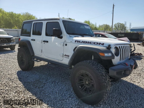 2022 Jeep Wrangler Unlimited Rubicon z VIN 1C4HJXFN2NW212592, wystawiony jako Copart lot #53071895 z przebiegiem 49 986 mil mil oraz Szkoda całkowita • Salvage title. Historia ofert i sprzedaży dostępna na DreamBid. Obrazek 4.