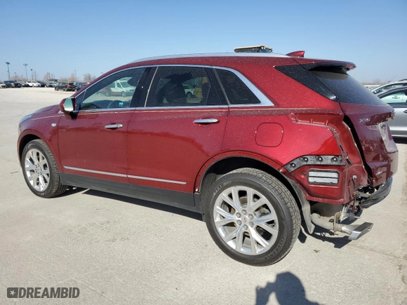 2017 Cadillac XT5 Luxury AWD with VIN 1GYKNDRS2HZ199592, listed as a Copart auction lot 48004355 with 42,367 mi miles and Salvage Title. Bid and sale history available at carsss.com. Image 2.