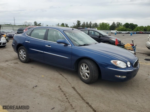 2005 Buick LaCrosse CXL with VIN 2G4WD562551238874, listed as a Copart auction lot 74486234 with NaN miles and Salvage Title. Bid and sale history available at carsss.com. Image 4.