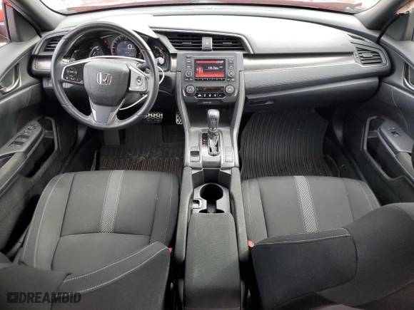 2018 Honda Civic Hatchback Sport with VIN SHHFK7H43JU418655, listed as a Copart auction lot 44807915 with 47,857 mi miles and Salvage Title. Bid and sale history available at carsss.com. Image 8.