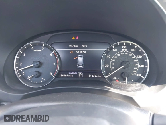 2021 Infiniti QX50 Luxe z VIN 3PCAJ5BA4MF105359, wystawiony jako IAAI lot #41772029 z przebiegiem 66 497 mil mil oraz . Historia ofert i sprzedaży dostępna na DreamBid. Obrazek 7.