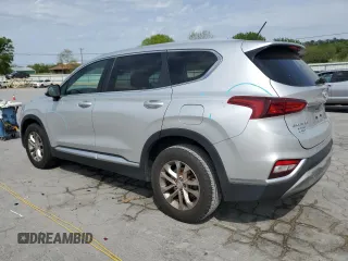 2019 Hyundai Santa Fe SE with VIN 5NMS23ADXKH016781, listed as a Copart auction lot 51088985 with 133,068 mi miles and Salvage Title. Bid and sale history available at carsss.com. Image 2.