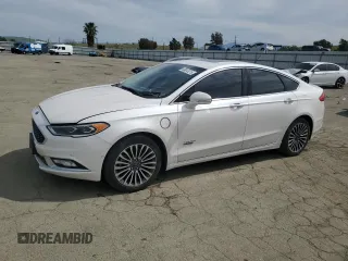 2017 Ford Fusion Titanium with VIN 3FA6P0SUXHR313533, listed as a Copart auction lot 49813215 with 100,698 mi miles and Salvage Title. Bid and sale history available at DreamBid. Image 1.