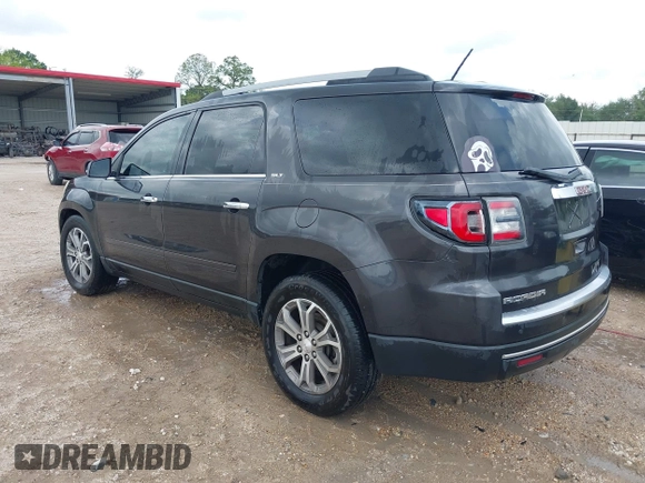 2014 GMC Acadia SLT z VIN 1GKKRRKD6EJ205993, wystawiony jako IAAI lot #42056772 z przebiegiem 287 943 mil mil oraz . Historia ofert i sprzedaży dostępna na DreamBid. Obrazek 3.