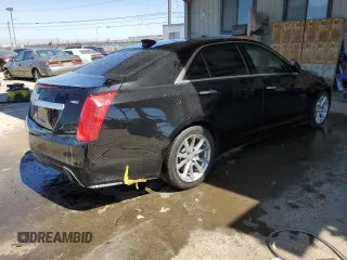 2019 Cadillac CTS Luxury RWD with VIN 1G6AR5SS7K0140817, listed as a Copart auction lot 49854315 with 96,480 mi miles and Salvage title. Bid and sale history available at DreamBid. Image 3.