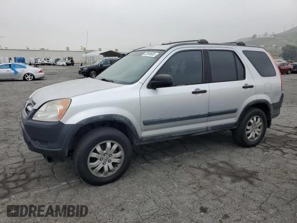 2002 Honda CR-V LX with VIN JHLRD684X2C024784, listed as a Copart auction lot 52049605 with 242,438 mi miles and Salvage Title. Bid and sale history available at carsss.com. Image 1.