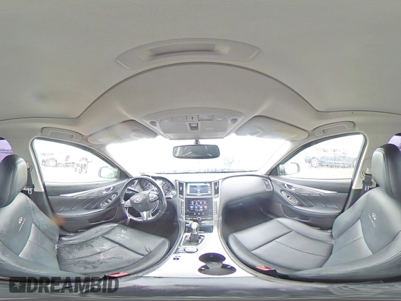 2014 Infiniti Q50 Premium with VIN JN1BV7AP7EM681114, listed as a Copart auction lot 49161975 with 140,269 mi miles and Salvage Title. Bid and sale history available at carsss.com. Image 12.