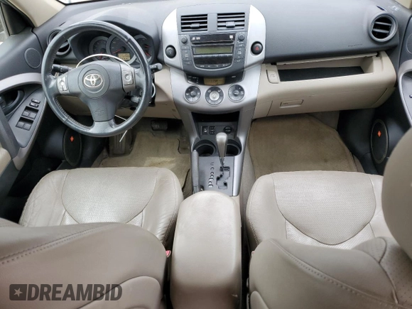 2008 Toyota RAV4 Limited with VIN JTMZK31V586015809, listed as a Copart auction lot 55069405 with 327,465 mi miles and Salvage title. Bid and sale history available at DreamBid. Image 8.