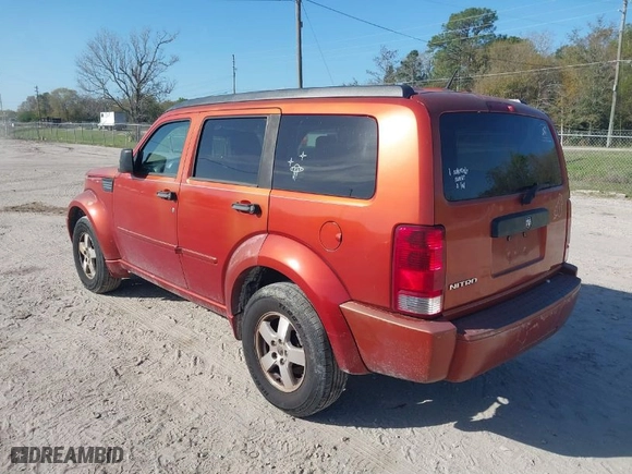 2007 Dodge Nitro SXT with VIN 1D8GT28K27W596437, listed as a IAAI auction lot 41687392 with 279,951 mi miles. Bid and sale history available at carsss.com. Image 3.