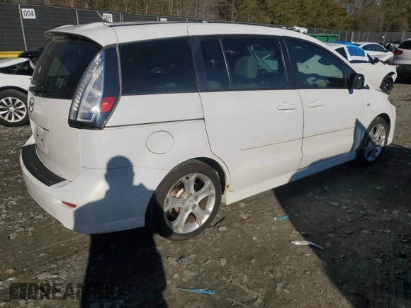2008 Mazda 5 Sport with VIN JM1CR293080318627, listed as a Copart auction lot 44079855 with 55,895 mi miles and Salvage Title. Bid and sale history available at carsss.com. Image 3.