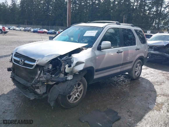 2002 Honda CR-V EX with VIN JHLRD788X2C047393, listed as a IAAI auction lot 41948815 with 245,460 mi miles. Bid and sale history available at carsss.com. Image 18.