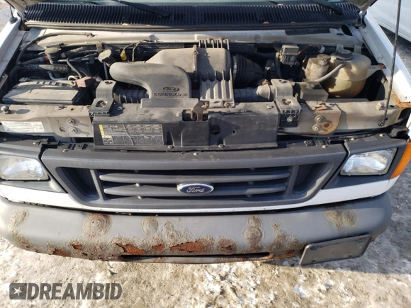 2007 Ford Econoline Cargo Commercial with VIN 1FTNE24W07DA41331, listed as a Copart auction lot 42736005 with 258,069 mi miles and Clean title. Bid and sale history available at DreamBid. Image 12.