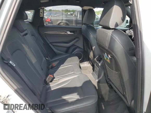 2014 Audi SQ5 Premium Plus with VIN WA1CGAFP3EA015123, listed as a Copart auction lot 69677294 with 59,328 mi miles and Salvage Title. Bid and sale history available at carsss.com. Image 11.