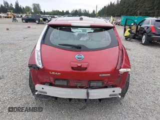 2012 Nissan LEAF SL with VIN JN1AZ0CP7CT026409, listed as a IAAI auction lot 42127666 with 55,306 mi miles and . Bid and sale history available at DreamBid. Image 17.