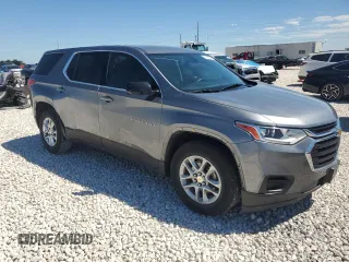 2019 Chevrolet Traverse LS with VIN 1GNERFKW1KJ127439, listed as a Copart auction lot 70806804 with 63,748 mi miles and Salvage Title. Bid and sale history available at carsss.com. Image 4.
