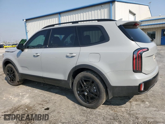 2024 Kia Telluride EX with VIN 5XYP3DGC1RG468629, listed as a Copart auction lot 52017455 with 29,267 mi miles and Salvage Title. Bid and sale history available at carsss.com. Image 2.