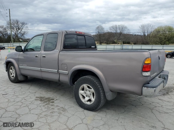 2001 Toyota Tundra Ltd with VIN 5TBRT38121S201676, listed as a Copart auction lot 49929835 with 271,168 mi miles and Salvage Title. Bid and sale history available at carsss.com. Image 2.
