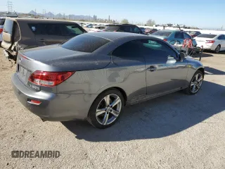 2012 Lexus IS 250 C with VIN JTHFF2C20C2525035, listed as a Copart auction lot 88471305 with 68,514 mi miles and Salvage title. Bid and sale history available at DreamBid. Image 3.
