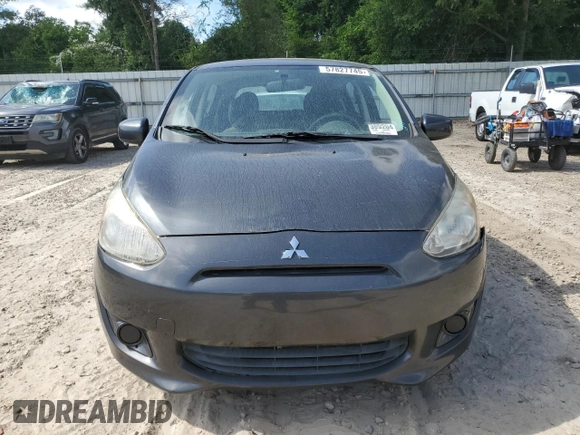 2015 Mitsubishi Mirage DE with VIN ML32A3HJ7FH002331, listed as a Copart auction lot 57827745 with 106,991 mi miles and Clean title. Bid and sale history available at DreamBid. Image 5.