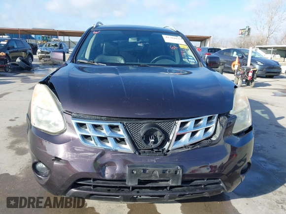 2013 Nissan Rogue S with VIN JN8AS5MT6DW021751, listed as a IAAI auction lot 41781035 with 121,649 mi miles and . Bid and sale history available at DreamBid. Image 6.