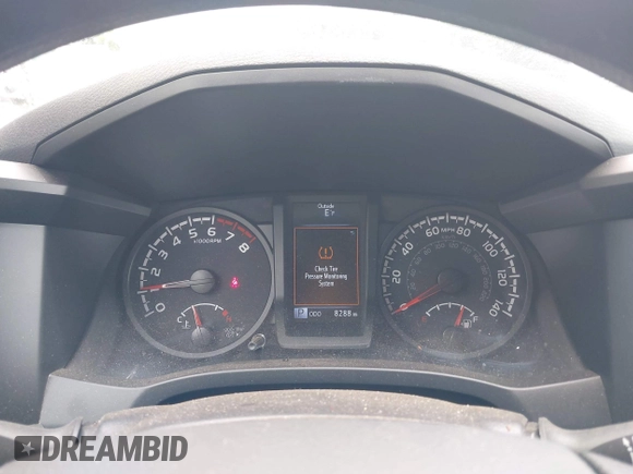 2023 Toyota Tacoma SR with VIN 3TYCZ5AN4PT168312, listed as a IAAI auction lot 42555775 with 8,288 mi miles and . Bid and sale history available at DreamBid. Image 7.