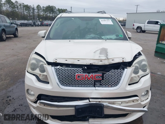 2011 GMC Acadia Denali with VIN 1GKKRTED1BJ399126, listed as a IAAI auction lot 41905415 with 163,357 mi miles and . Bid and sale history available at DreamBid. Image 12.