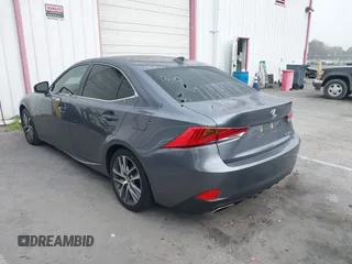 2018 Lexus IS 300 with VIN JTHBA1D20J5077140, listed as a IAAI auction lot 42309181 with 58,459 mi miles and . Bid and sale history available at DreamBid. Image 3.
