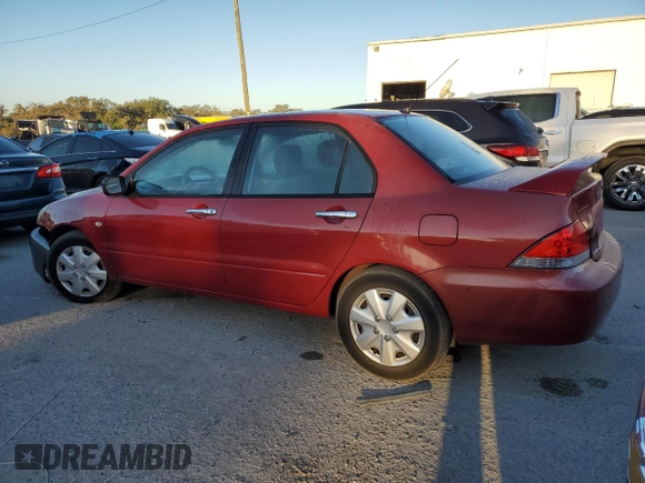 2006 Mitsubishi Lancer ES with VIN JA3AJ26E36U072102, listed as a Copart auction lot 83217594 with 21,310 mi miles and Salvage Title. Bid and sale history available at carsss.com. Image 2.