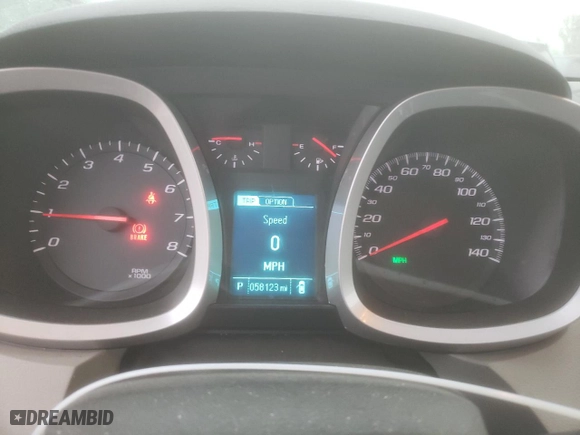 2014 Chevrolet Equinox LT with VIN 2GNALBEK1E6343519, listed as a Copart auction lot 49539815 with 58,123 mi miles and Salvage Title. Bid and sale history available at carsss.com. Image 9.