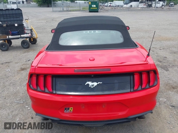 2019 Ford Mustang EcoBoost with VIN 1FATP8UH6K5181768, listed as a IAAI auction lot 42450445 with 77,159 mi miles and . Bid and sale history available at DreamBid. Image 15.