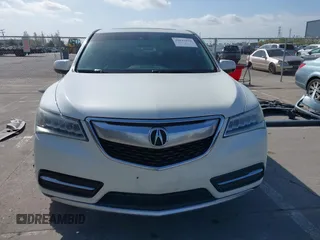 2016 Acura MDX w/Tech with VIN 5FRYD4H47GB045999, listed as a IAAI auction lot 42041010 with 124,096 mi miles. Bid and sale history available at carsss.com. Image 12.