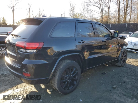 2020 Jeep Grand Cherokee Altitude with VIN 1C4RJFAG6LC319859, listed as a Copart auction lot 86792644 with 58,045 mi miles and Salvage Title. Bid and sale history available at carsss.com. Image 3.