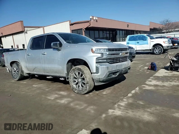 2020 Chevrolet Silverado 1500 LT with VIN 3GCUYDED1LG421190, listed as a Copart auction lot 46232835 with 145,558 mi miles and Salvage Title. Bid and sale history available at DreamBid. Image 11.