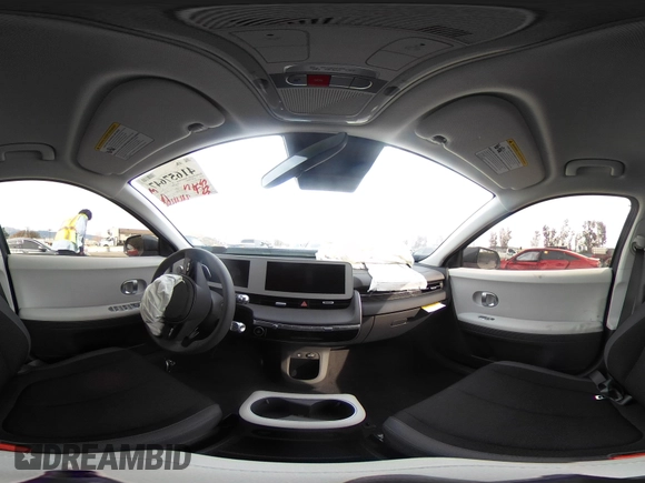 2024 Hyundai Ioniq 5 SE z VIN KM8KM4DE3RU335734, wystawiony jako IAAI lot #41657647 z przebiegiem 445 mil mil oraz . Historia ofert i sprzedaży dostępna na DreamBid. Obrazek 24.